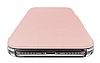 X-Doria Engage Folio iPhone X / XS Manyetik Kapakl Pembe Gerek Deri Klf - Resim: 2