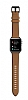 X-Doria Hybrid Leather Apple Watch 4 / Watch 5 Kahverengi Gerek Deri Kordon 44mm - Resim: 1