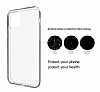 X-Fitted Apple iPhone 11 Pro Max Antibakteriyel effaf Silikon Klf - Resim 3