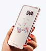X-Fitted Samsung Galaxy S7 Fiyonk Swarovski Tal Kristal Klf - Resim 1