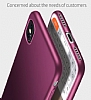 X-Level Guardian iPhone X / XS nce Siyah Silikon Klf - Resim: 1