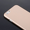 X-Level Metalic iPhone 7 / 8 Gold nce Rubber Klf - Resim 2
