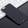 X-Level Metalic iPhone 7 / 8 Siyah nce Rubber Klf - Resim 1