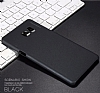 X-Level Metalic Samsung Galaxy Note FE nce Siyah Rubber Klf - Resim: 1