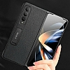 X-Level Utmost Plain Samsung Galaxy Z Fold 5 Deri Rubber Klf - Resim: 4