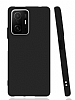 Xiaomi 11T Mat Siyah Silikon Klf