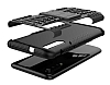 Xiaomi Mi 9 Sper Koruma Standl Siyah Klf - Resim: 1