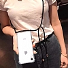 Xiaomi Mi Note 10 Lite Siyah Askl effaf Silikon Klf - Resim: 2