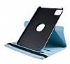 Xiaomi Pad 6 360 Derece Dner Standl Mavi Deri Klf - Resim: 3