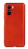 Xiaomi Poco F3 Mat Krmz Silikon Klf