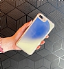 iPhone 7 Plus / 8 Plus Neon Kumlu Mavi Silikon Klf - Resim: 1