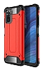 Tough Power Xiaomi Redmi Note 10 Ultra Koruma Krmz Klf