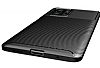 Eiroo Rugged Carbon Xiaomi Redmi Note 10 Pro Siyah Silikon Klf - Resim: 5