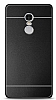 Xiaomi Redmi Note 3 Metal Siyah eritli Rubber Klf