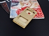 Xiaomi Redmi Note 5A / Note 5A Prime Gizli Mknatsl Pencereli Gold Deri Klf - Resim: 1