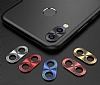 Xiaomi Redmi Note 7 Pro Gold Metal Kamera Lensi Koruyucu - Resim: 3