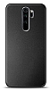 Xiaomi Redmi Note 8 Pro Metal Siyah Rubber Klf
