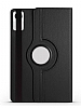 Xiaomi Redmi Pad SE 360 Derece Dner Standl Siyah Deri Klf