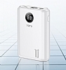 Totu Design CPDN-033 10000 mAh Powerbank Beyaz Yedek Batarya - Resim: 7