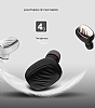 XO-B16 Tekli Mini Beyaz Bluetooth Kulaklk - Resim 1
