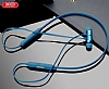 XO-BS10 ift Batarya Destekli Manyetik Mavi Bluetooth Kulaklk - Resim: 1