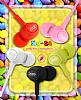 XO Candy Series Yeil Mikrofonlu Kulakii Kulaklk - Resim: 1
