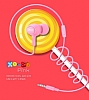 XO Candy Series Pembe Mikrofonlu Kulakii Kulaklk - Resim: 7