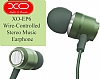 XO EP6 Mikrofonlu Yeil Kulakii Kulaklk - Resim 2