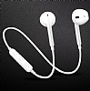 XO Sport Beyaz Bluetooth Kablosuz Kulaklk - Resim 3