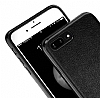 Xundd Vette Series iPhone 7 Plus / 8 Plus Silikon Kenarl Siyah Deri Klf - Resim 4