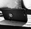 Xundd Vette Series iPhone X / XS Silikon Kenarl Gold Deri Klf - Resim: 4