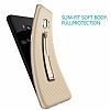 Xundd Vision Series Samsung Galaxy S8 Plus Karbon Gold Silikon Klf - Resim 3