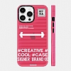 YoungKit Luggage FireFly iPhone 13 Pembe Silikon Klf - Resim: 1