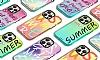 YoungKit Summer Serisi iPhone 13 Pro Max Mor Silikon Klf - Resim: 3