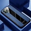 Zebana iPhone 11 Pro Premium Lacivert Deri Klf - Resim: 1