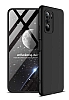 Zore GKK Ays Xiaomi Poco F3 360 Derece Koruma Siyah Rubber Klf