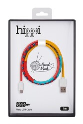 hippi Luna Micro USB Data Kablosu 1m - hippi