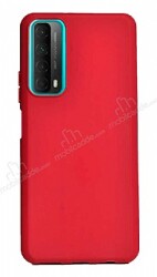 Huawei P Smart 2021 Kırmızı Silikon Kılıf - Eiroo