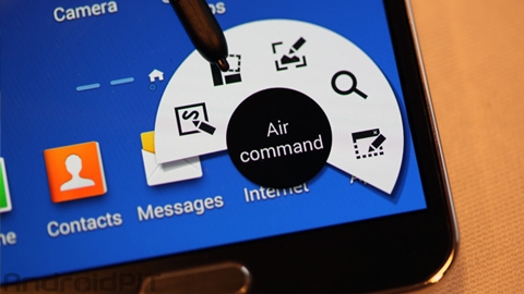  Galaxy Note 3 Air Command Özellikleri