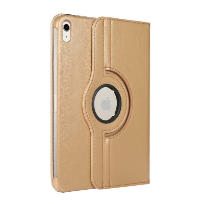 iPad 11.Nesil 2025 360 Derece Döner Standlı Deri Kılıf - 1