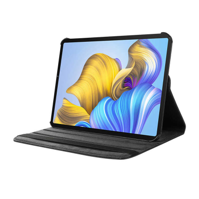 iPad 11.Nesil 2025 360 Derece Döner Standlı Deri Kılıf - 11
