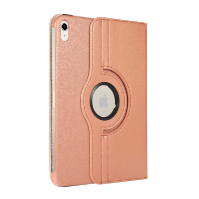 iPad 11.Nesil 2025 360 Derece Döner Standlı Deri Kılıf - 19