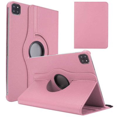 iPad Air 11 2025 M3 360 Derece Döner Standlı Deri Kılıf - 1