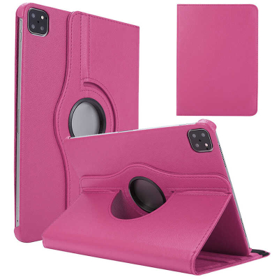 iPad Air 11 2025 M3 360 Derece Döner Standlı Deri Kılıf - 5