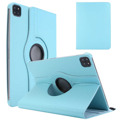 iPad Air 11 2025 M3 360 Derece Döner Standlı Deri Kılıf - 17