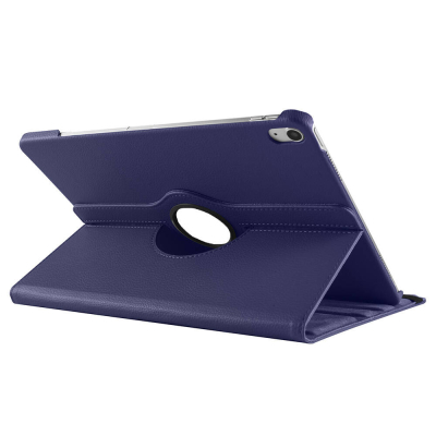 iPad Air 13 2025 M3 360 Derece Döner Standlı Deri Kılıf - 5