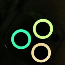 iPhone 13 / 13 Mini Neon Sarı Kamera Lens Koruyucu - 4