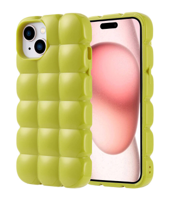 iPhone 13 Parlak 3D Silikon Kılıf - 2