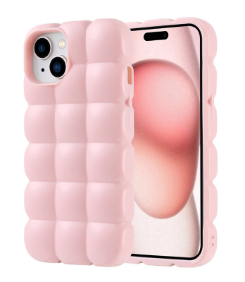 iPhone 13 Parlak 3D Silikon Kılıf - 4