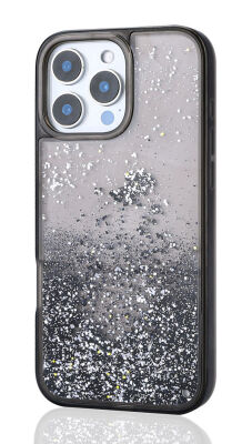 iPhone 16 Pro Max Sulu Simli Silikon Kılıf - 4
